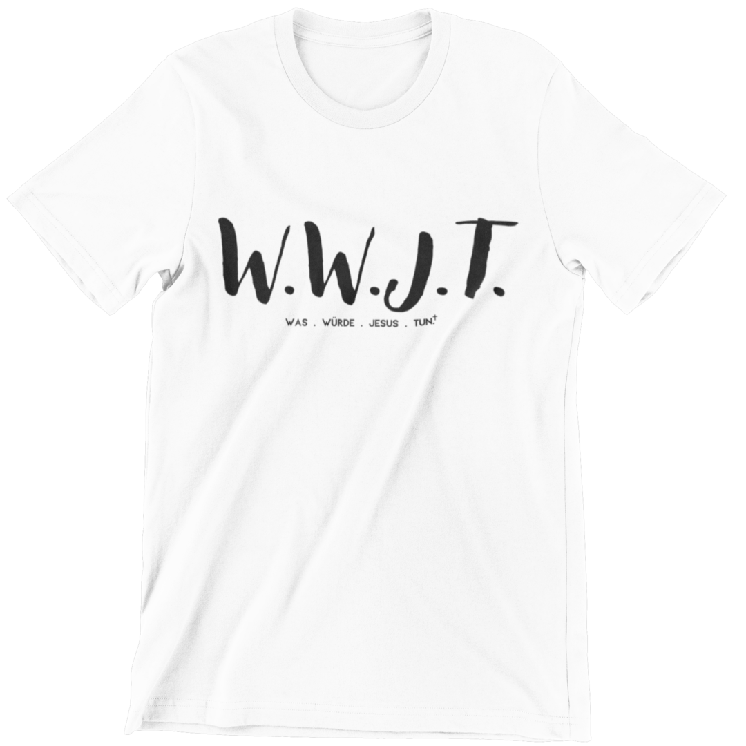 W.W.J.T. (WAS WÜRDE JESUS TUN) - Premium Organic Shirt