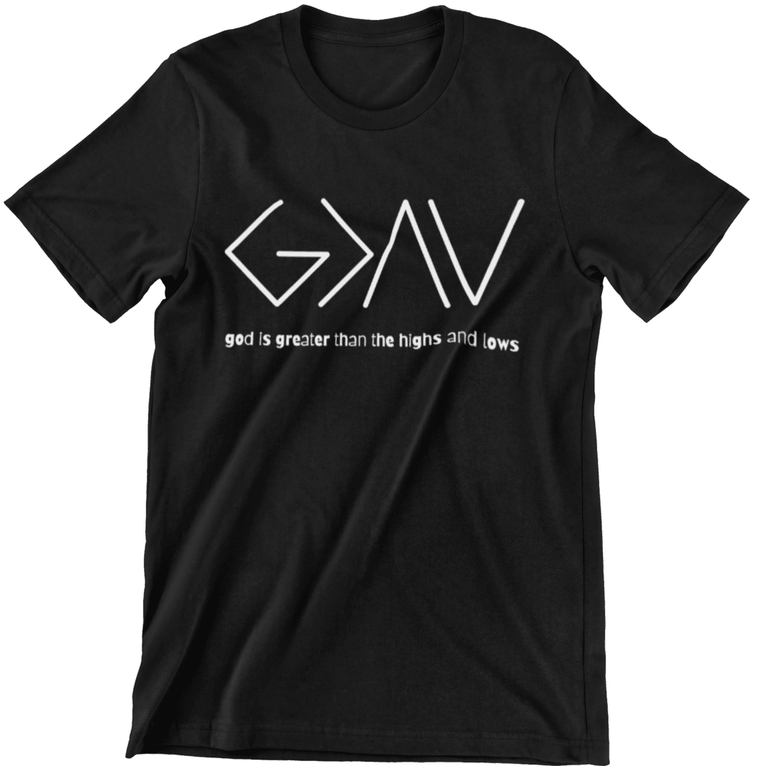 God is greater than - Premium Organic Shirt