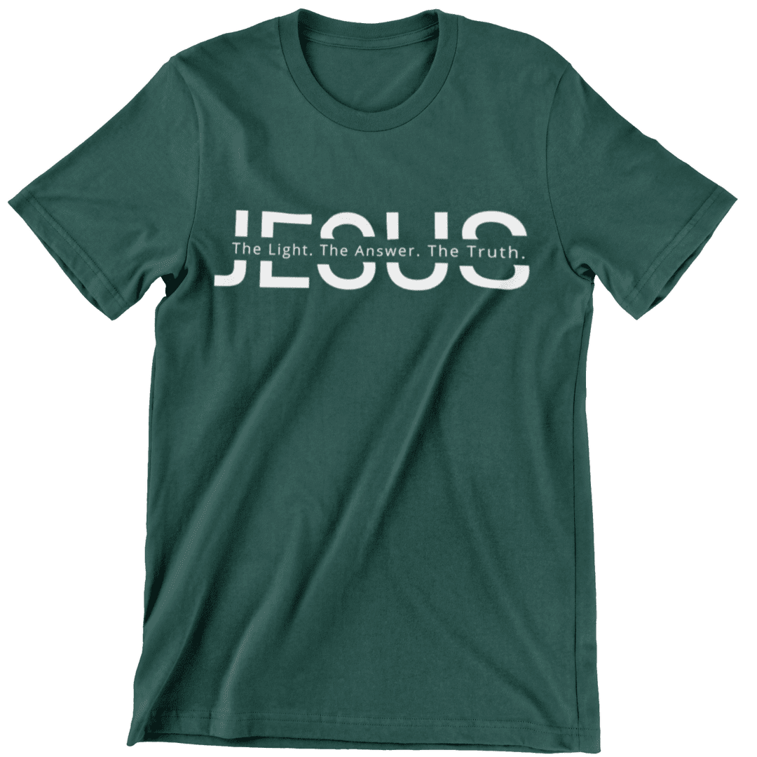 JESUS, the Answer - Premium Organic Shirt