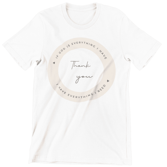 IF GOD IS EVERYTHING - Premium Organic Shirt