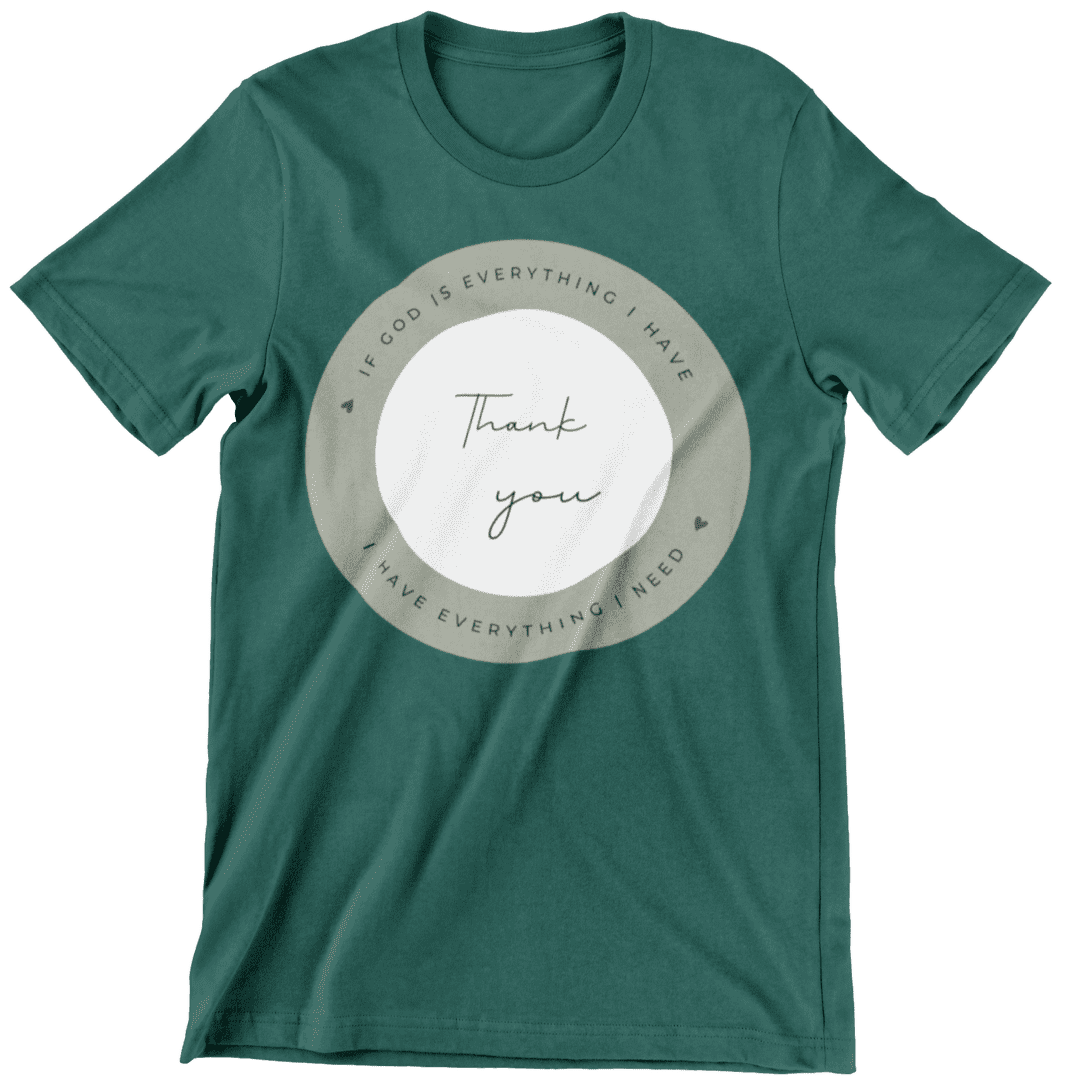 IF GOD IS EVERYTHING - Premium Organic Shirt