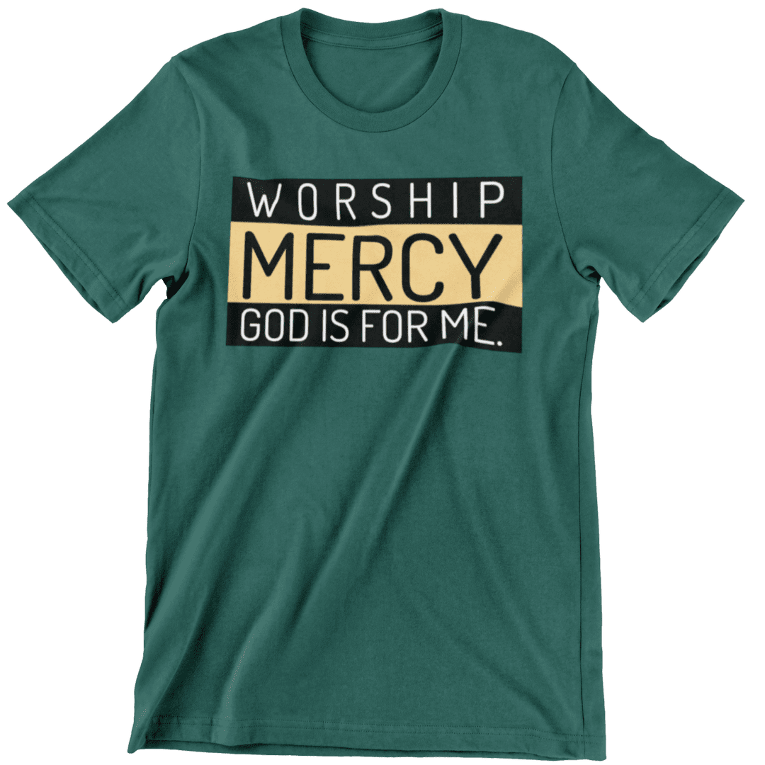 WORSHIP, MERCY - Premium Organic Shirt